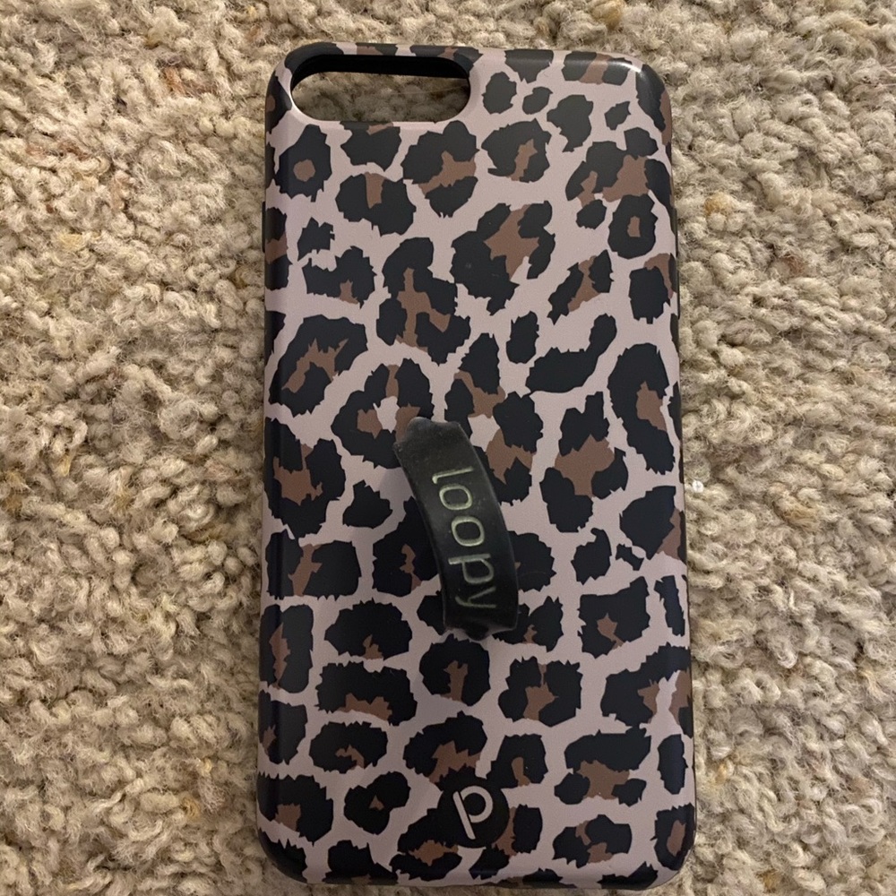Leopard loopy case (iPhone 7/8 plus)
